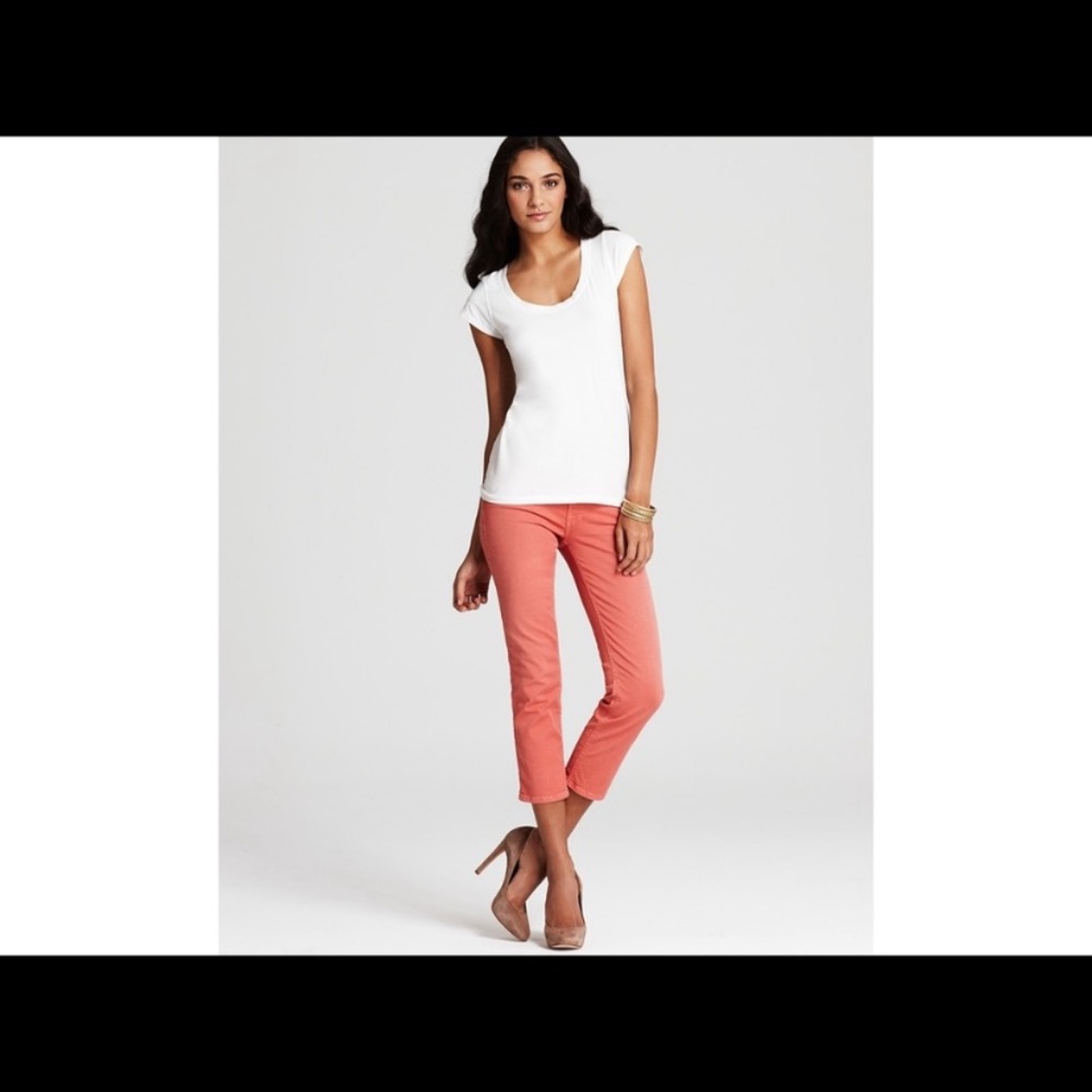 7 For All Mankind Crop and Roll Jeans